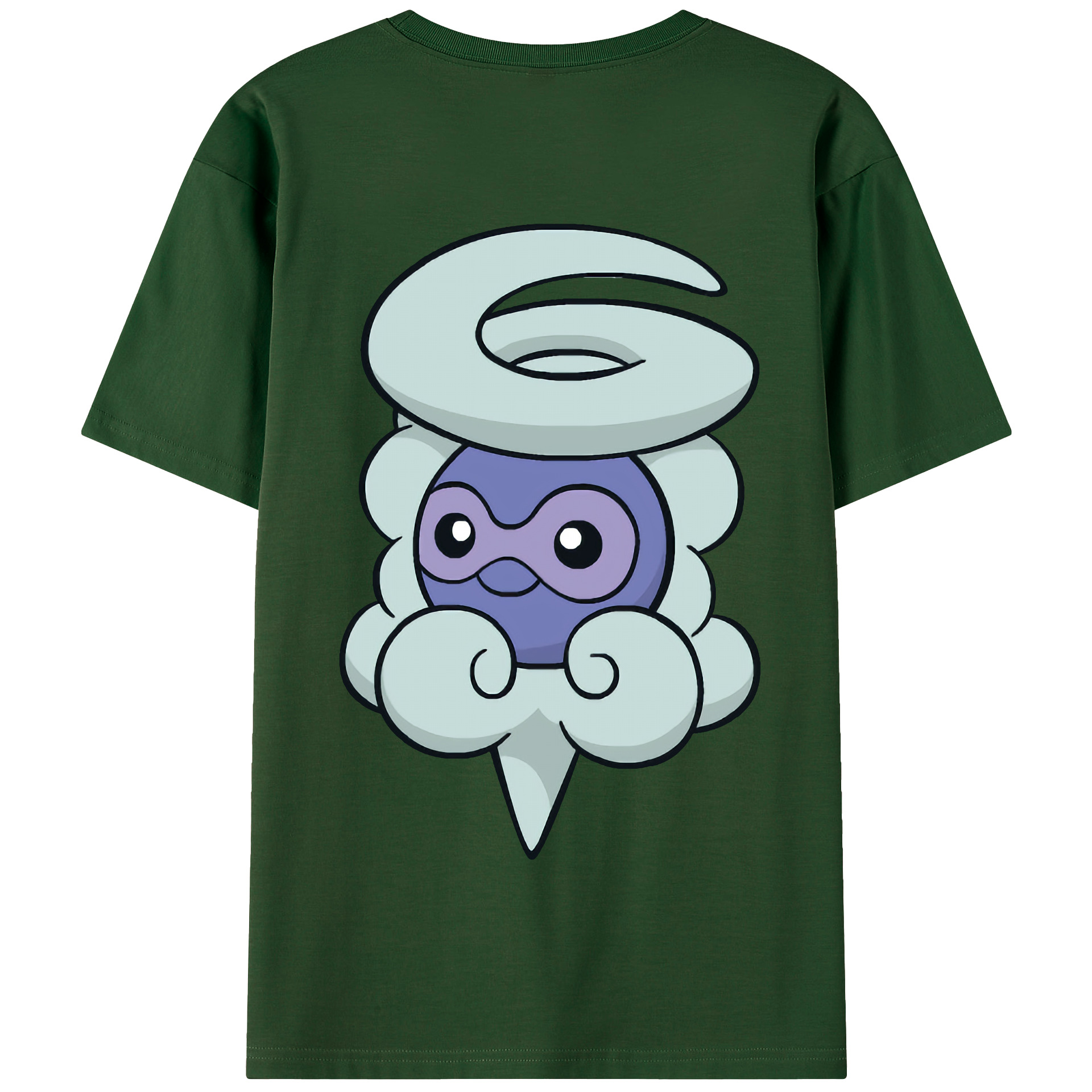 （画像用） ポケットモンスター Pokémon 綿100％半袖Tシャツ（背面プリント）